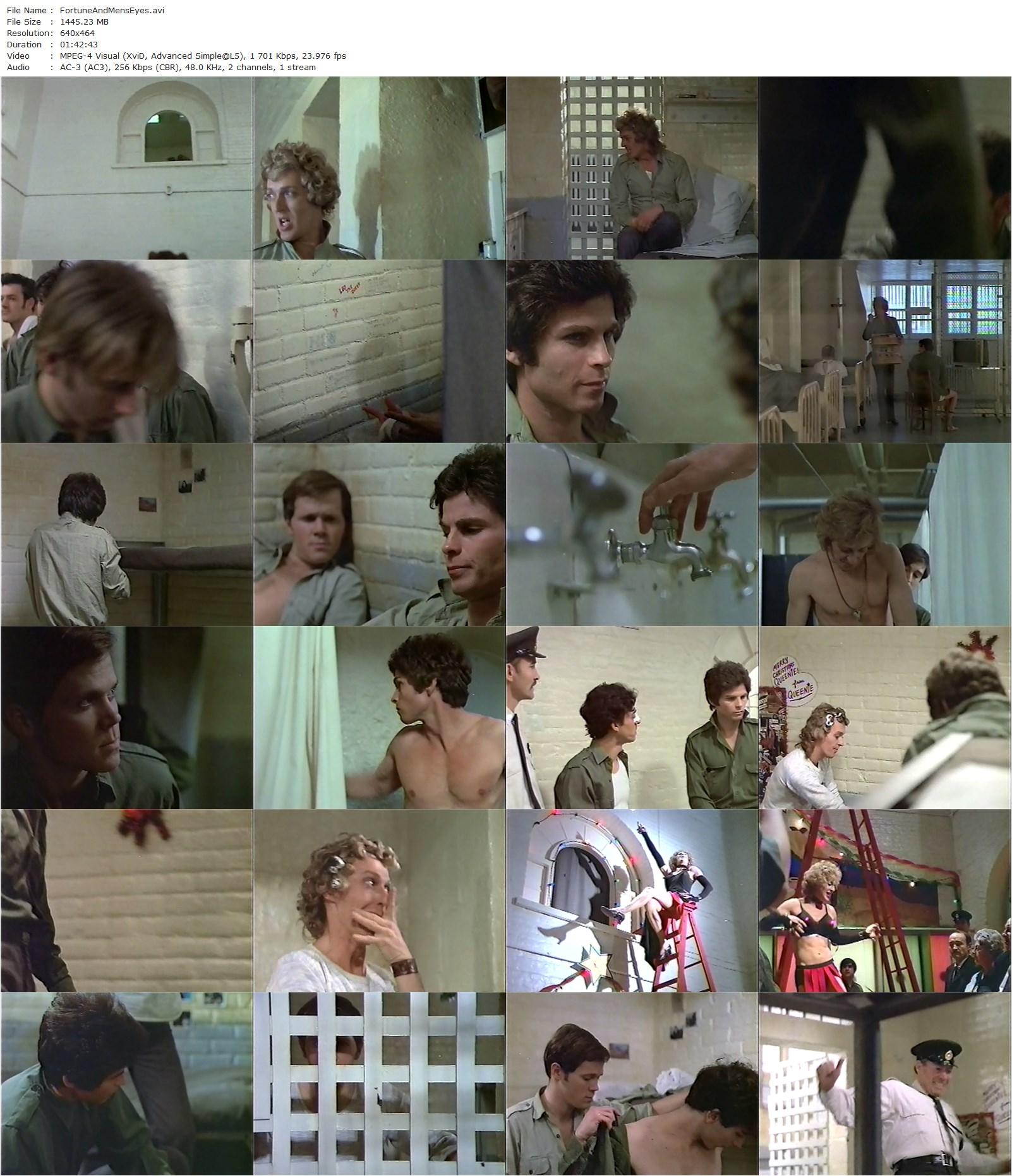 Fortune and Men’s Eyes (1971) Harvey Hart, Jules Schwerin, Wendell Burton, Michael Greer, Zooey Hall-poster