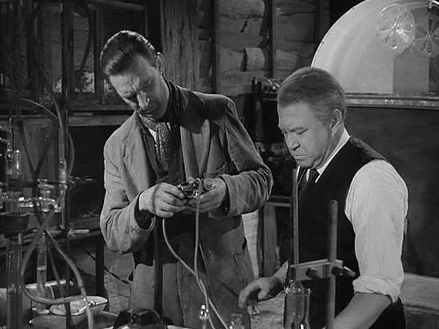 Four Sided Triangle (1953) Terence Fisher, Barbara Payton, James Hayter, Stephen Murray, Romance, Sci-Fi-poster