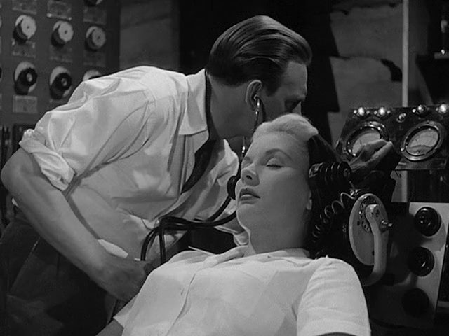 Four Sided Triangle (1953) Terence Fisher, Barbara Payton, James Hayter, Stephen Murray, Romance, Sci-Fi-poster