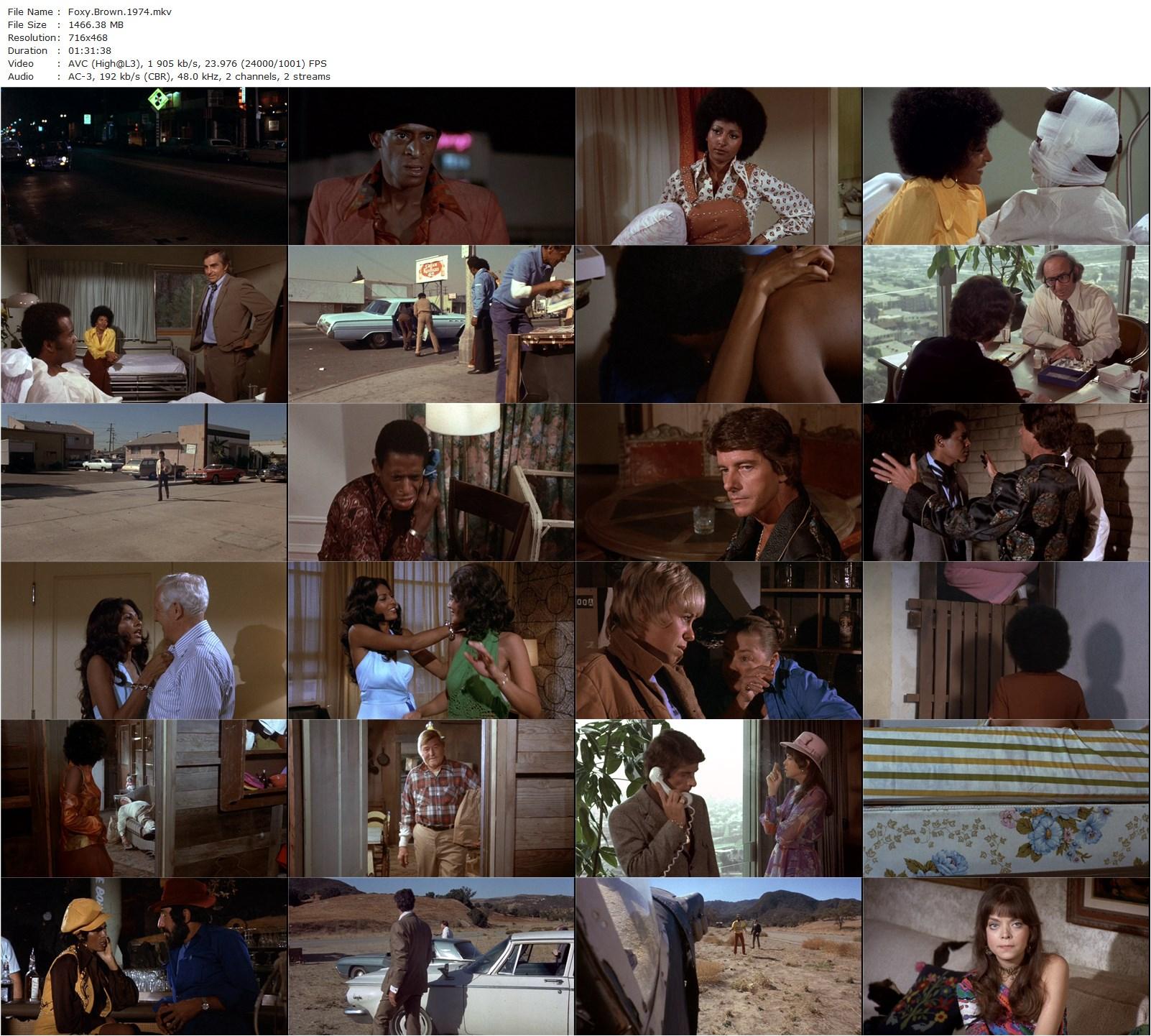 Foxy Brown (1974) Jack Hill, Pam Grier, Antonio Fargas, Peter Brown-poster