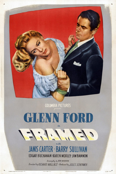 Framed (1947) Richard Wallace, Glenn Ford, Janis Carter, Barry Sullivan