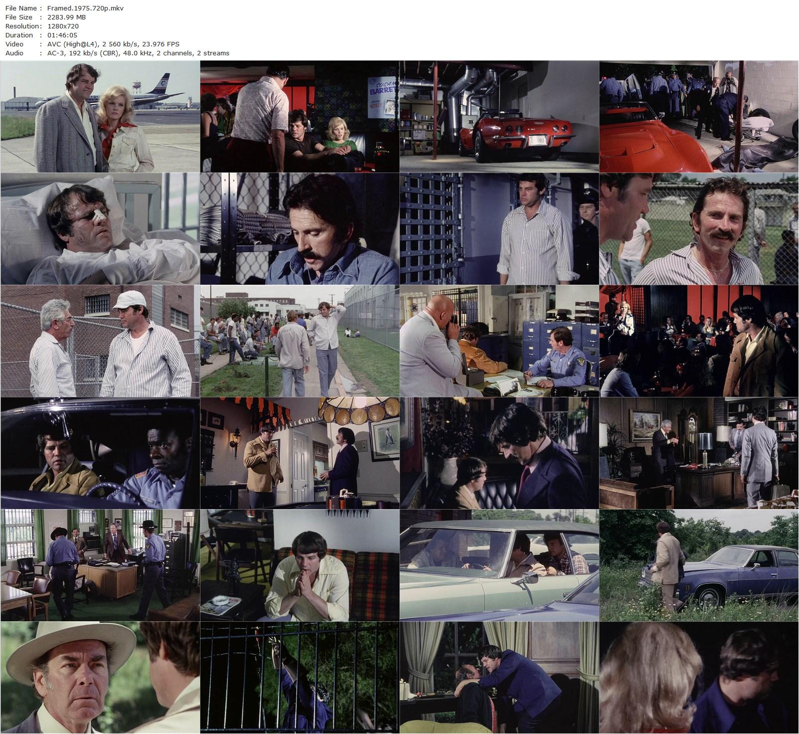 Framed (1975) Phil Karlson, Joe Don Baker, Conny Van Dyke, Gabriel Dell-poster