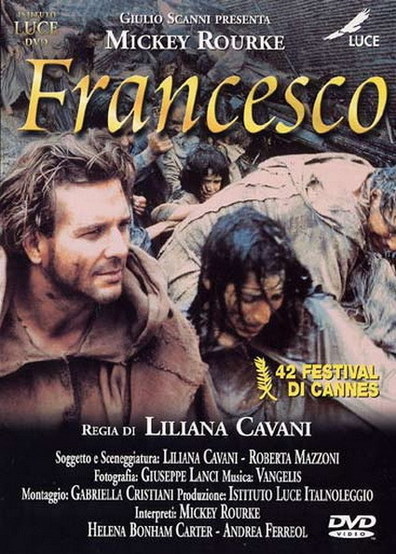St. Francis of Assisi (1989) Liliana Cavani, Mickey Rourke, Helena Bonham Carter, Andréa Ferréol