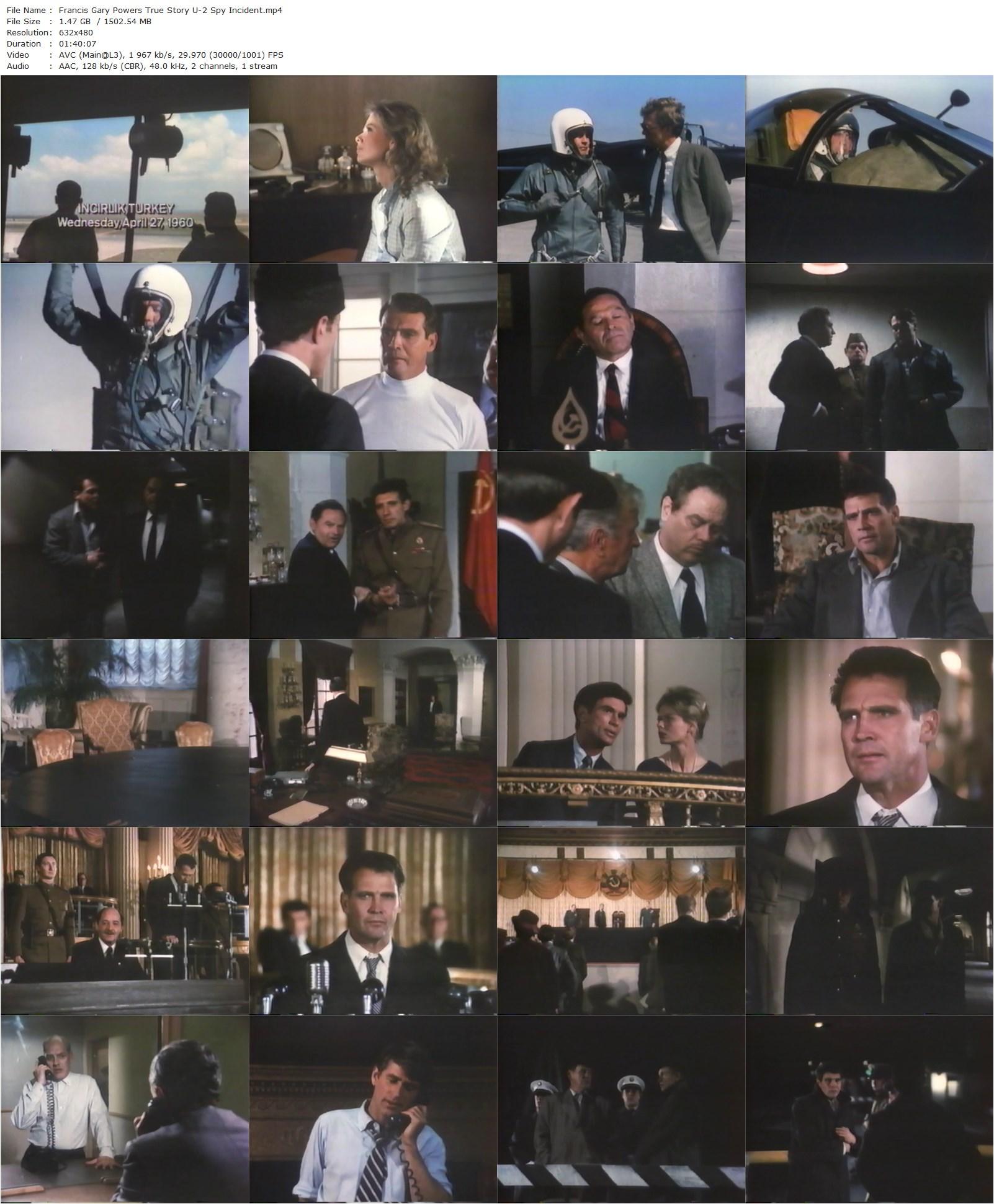 Francis Gary Powers: The True Story of the U-2 Spy Incident (1976) Delbert Mann, Lee Majors, Noah Beery Jr., Nehemiah Persoff-poster