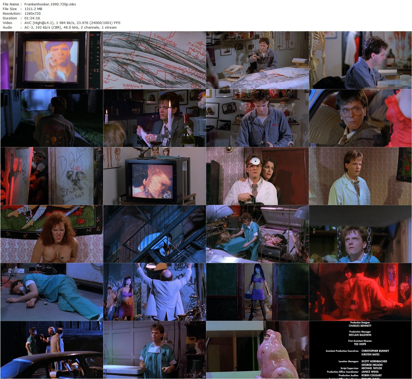 Frankenhooker (1990) Frank Henenlotter, James Lorinz, Joanne Ritchie, Patty Mullen-poster