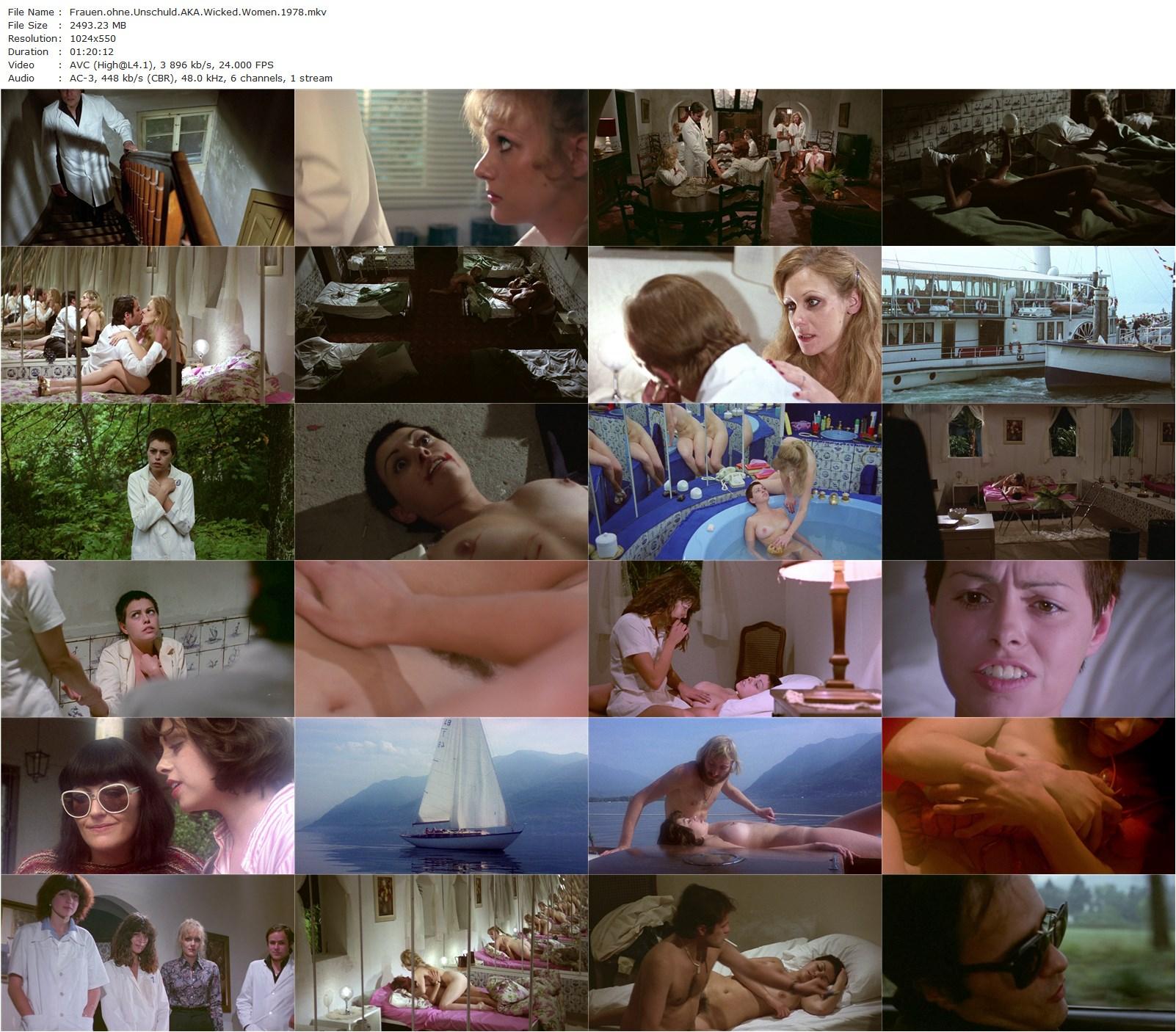 Wicked Women AKA Frauen ohne Unschuld (1978) Jesús Franco, Lina Romay, Michael Maien, Muriel Montossé-poster