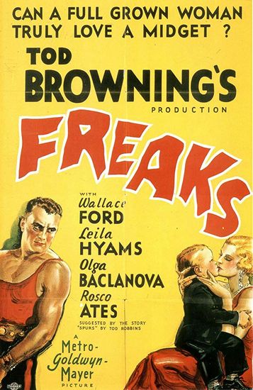Freaks (1932) Tod Browning, Wallace Ford, Leila Hyams, Olga Baclanova