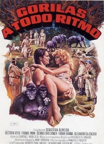 Freddie of the Jungle AKA Gorilas a todo ritmo (1981) Josi W. Konski, Frankie Mann, Victoria Vera, Frank Braña