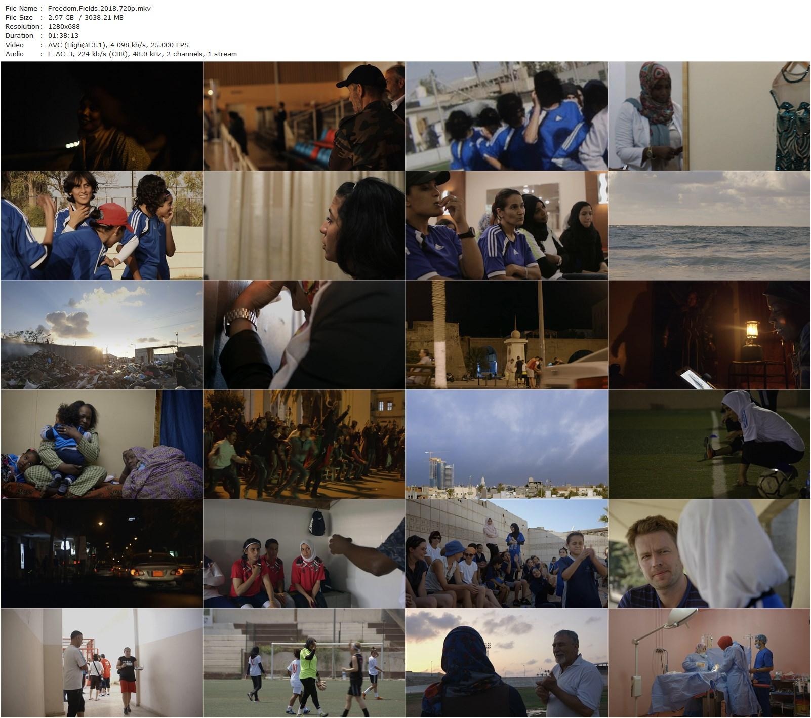 Freedom Fields (2018) Naziha Arebi-poster