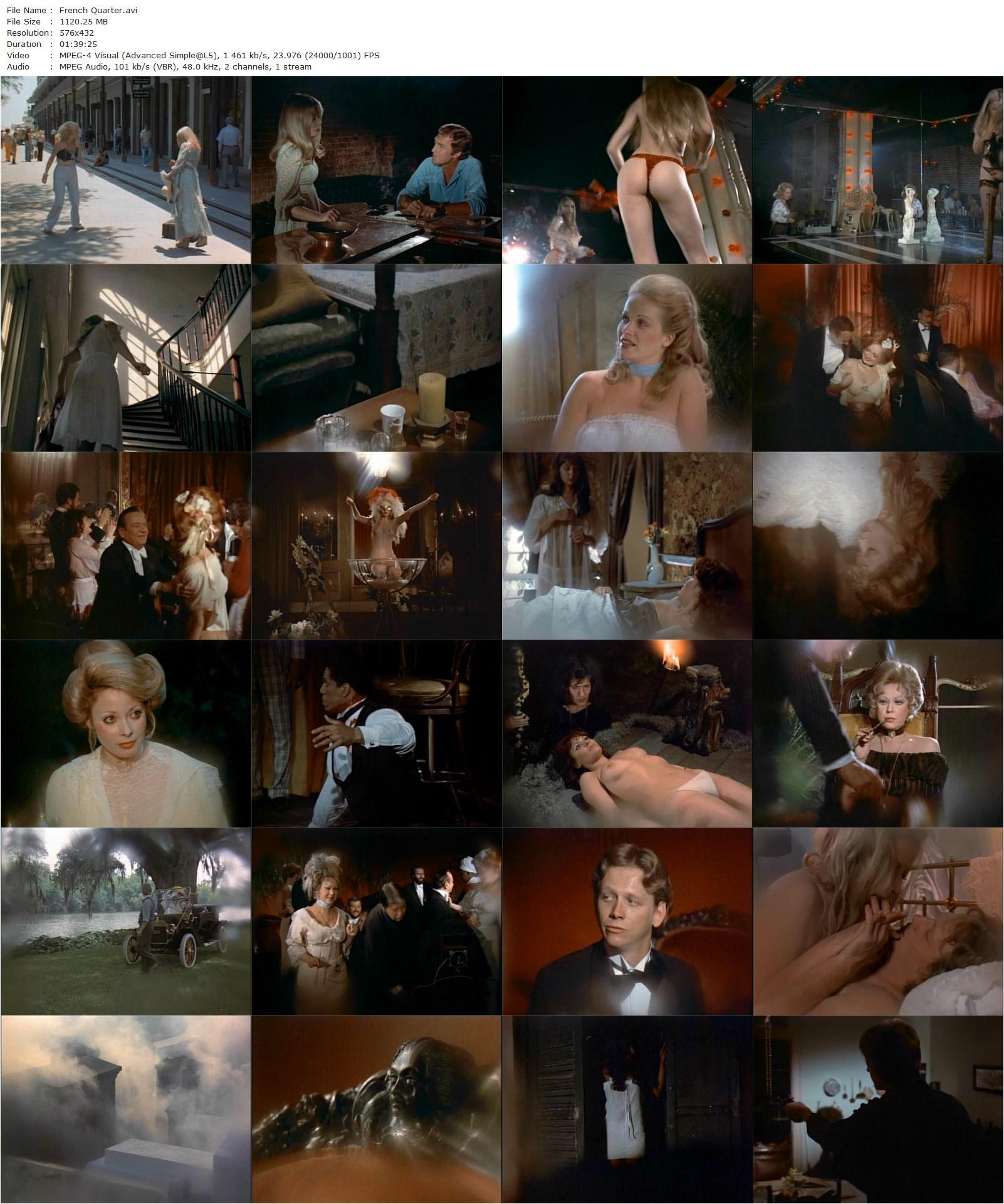 French Quarter (1978) Dennis Kane, Virginia Mayo, Bruce Davison, Alisha Fontaine-poster