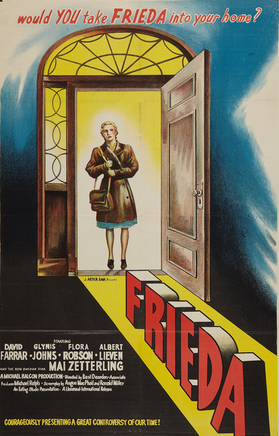 Frieda (1947) Basil Dearden, David Farrar, Glynis Johns, Mai Zetterling
