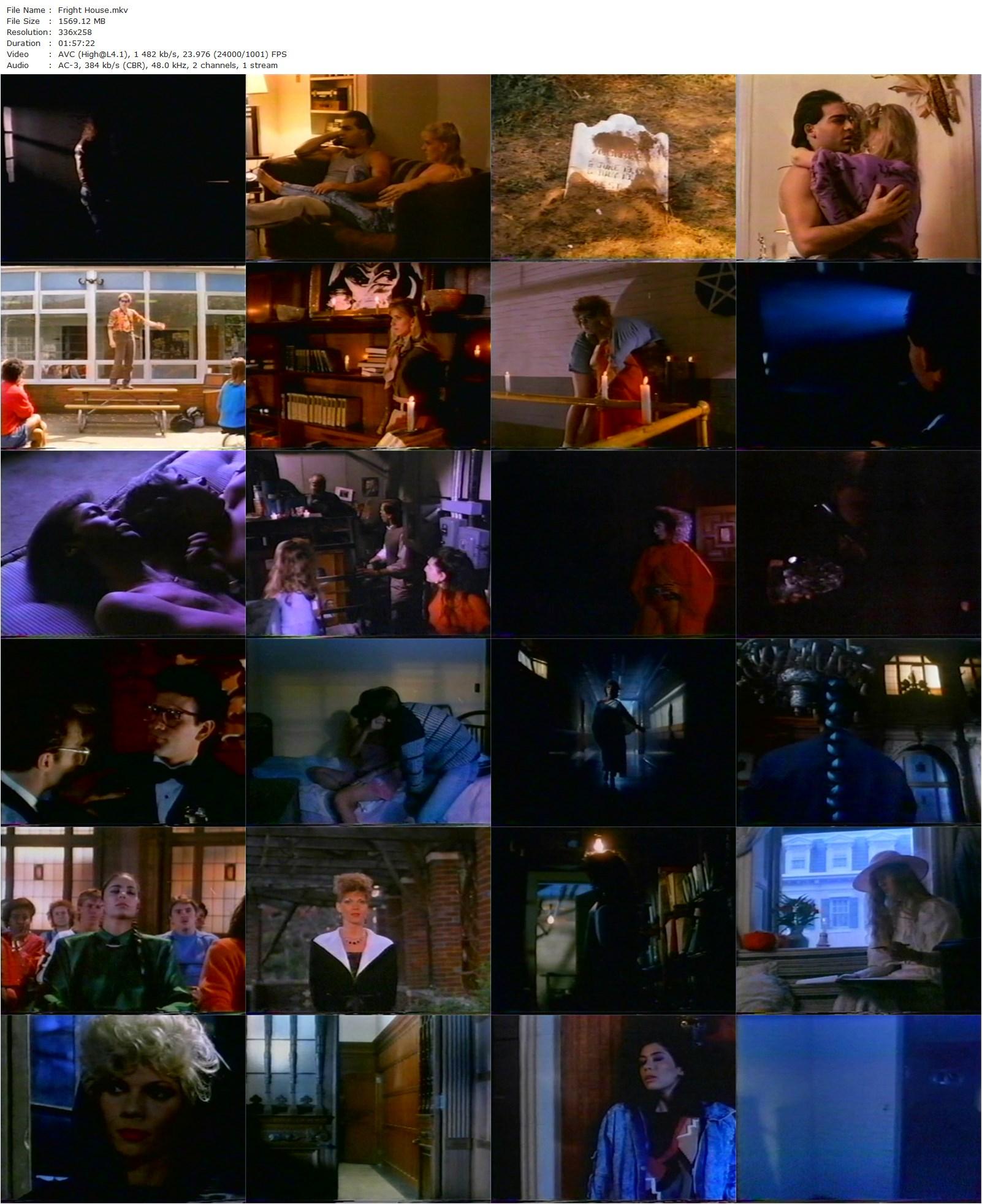 Fright House (1989) Len Anthony, Al Lewis, Paul Borghese, Jennifer Delora-poster