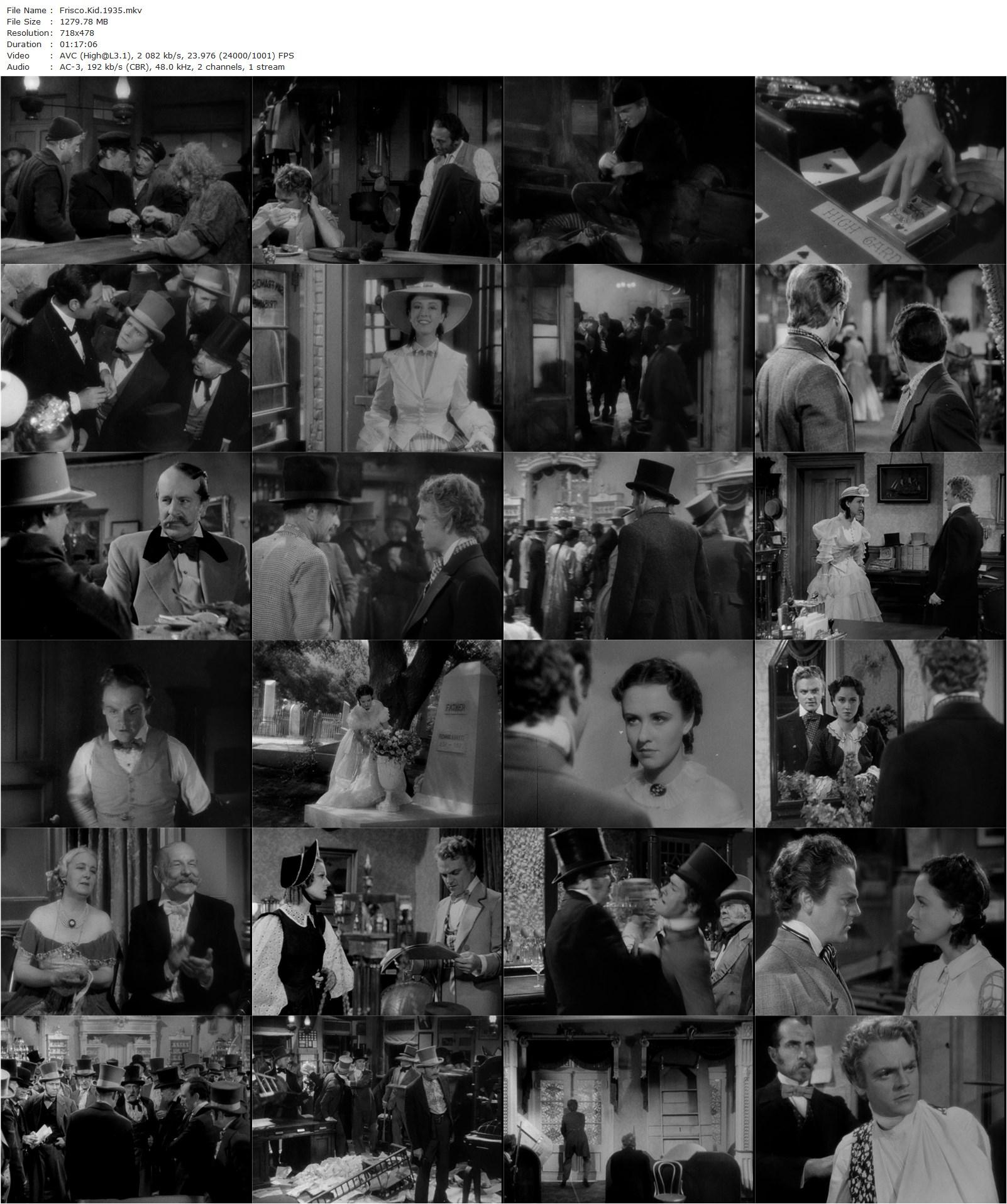 Frisco Kid (1935) Lloyd Bacon, James Cagney, Margaret Lindsay, Ricardo Cortez-poster