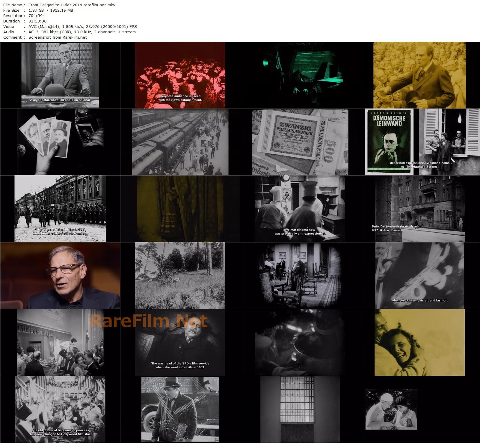 From Caligari to Hitler: German Cinema in the Age of the Masses / Von Caligari zu Hitler: Das deutsche Kino im Zeitalter der Massen (2014) Rüdiger Suchsland, Siegfried Kracauer, Fritz Lang, Thomas Elsaesser-poster