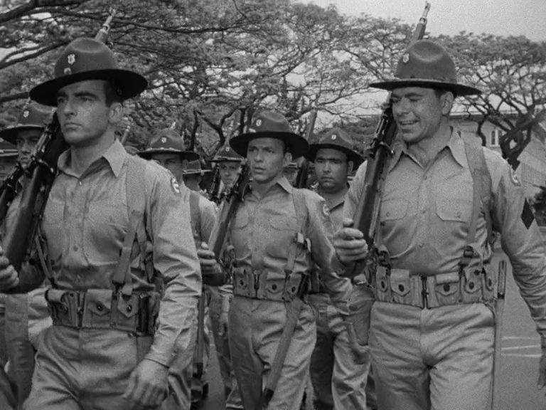 From Here to Eternity (1953) Fred Zinnemann, Burt Lancaster, Montgomery Clift, Deborah Kerr, Drama, Romance, War-poster