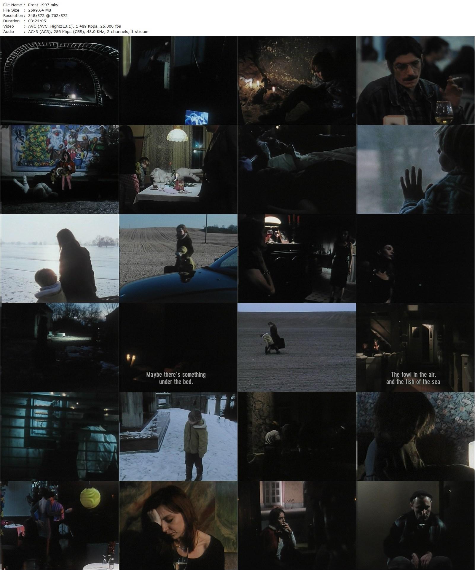 Frost (1997) Fred Kelemen, Adolfo Assor, Harry Baer, Isolde Barth-poster