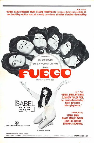 Fuego (1969) Armando Bo, Isabel Sarli, Alba Múgica