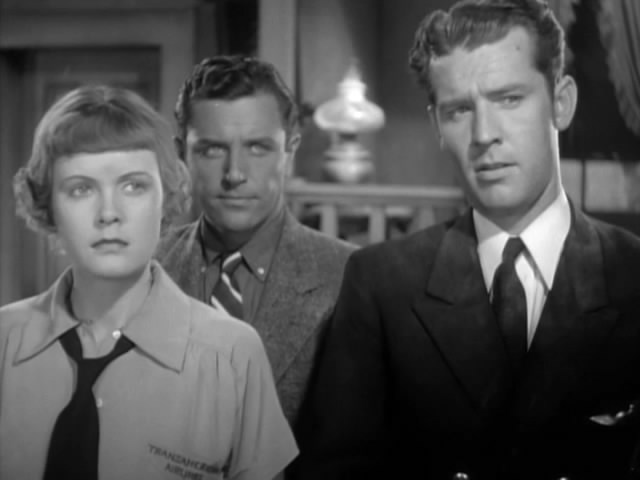 Fugitive in the Sky (1936) Nick Grinde, Jean Muir-poster