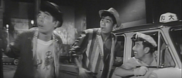 Funky Hat no kaidanji- Nisenman-en no ude (1961)-poster