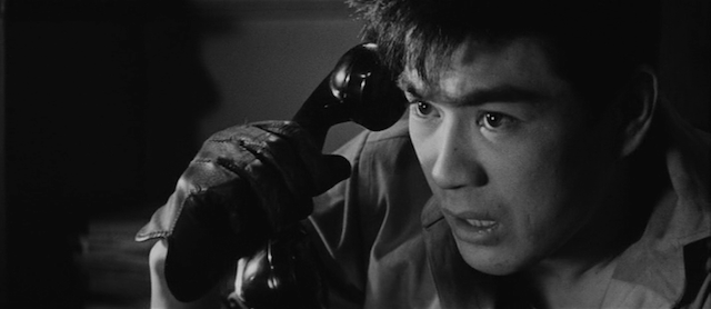 Fûraibô tantei: Misaki o wataru kuroi kaze (1961)-poster