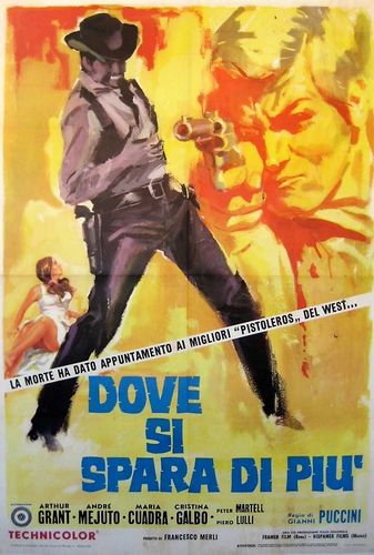 Fury of Johnny Kid / Dove si spara di più (1967) Gianni Puccini, Peter Lee Lawrence, Cristina Galbó, Andrés Mejuto