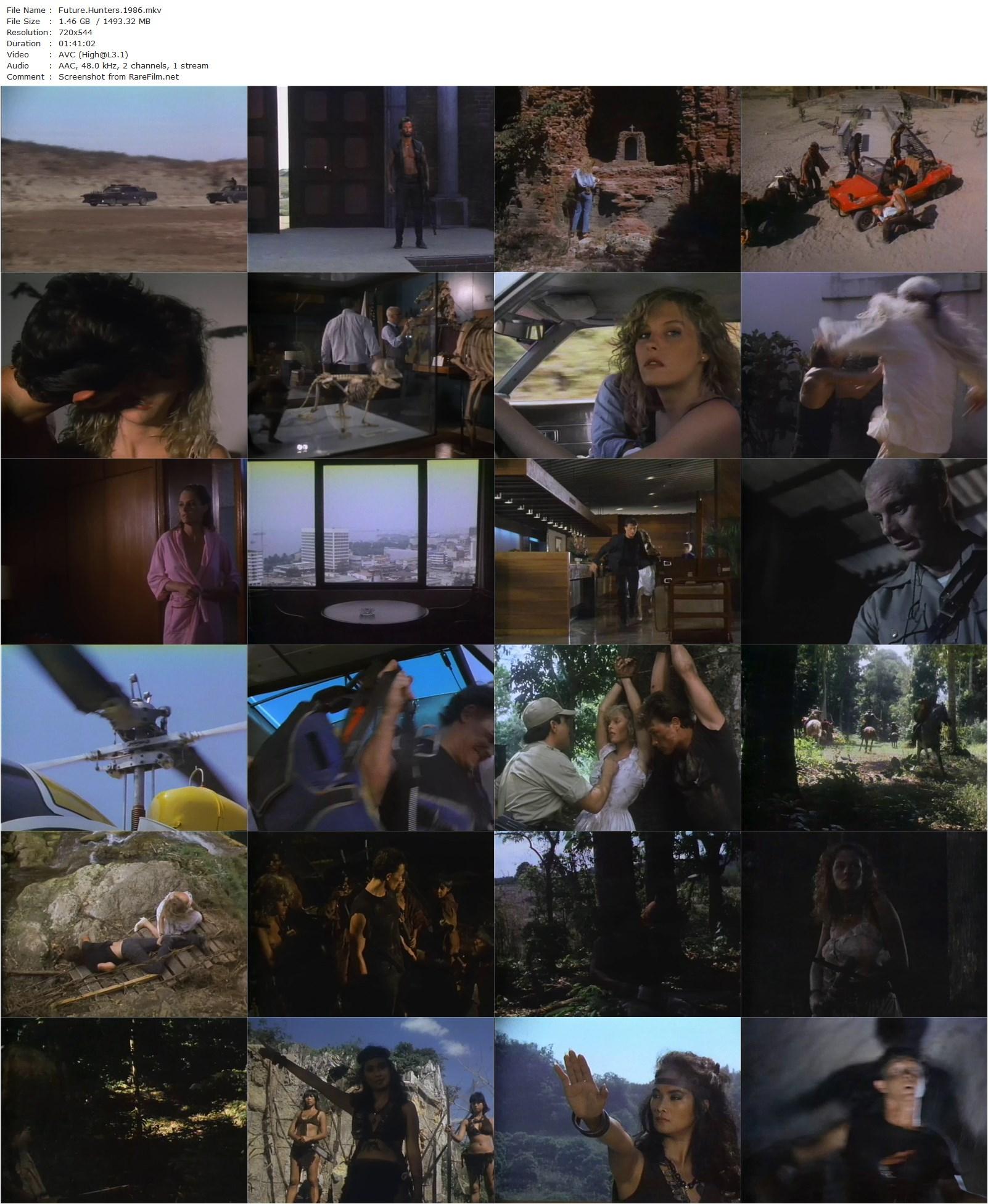 Future Hunters (1988) Cirio H. Santiago, Robert Patrick, Linda Carol, Ed Crick-poster