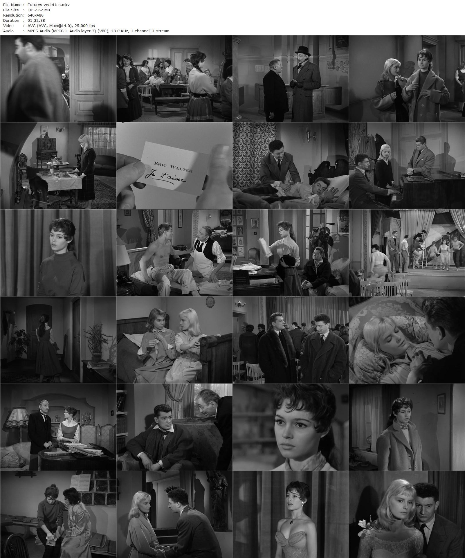 Futures vedettes (1955) Marc Allégret, Jean Marais, Brigitte Bardot, Isabelle Pia-poster