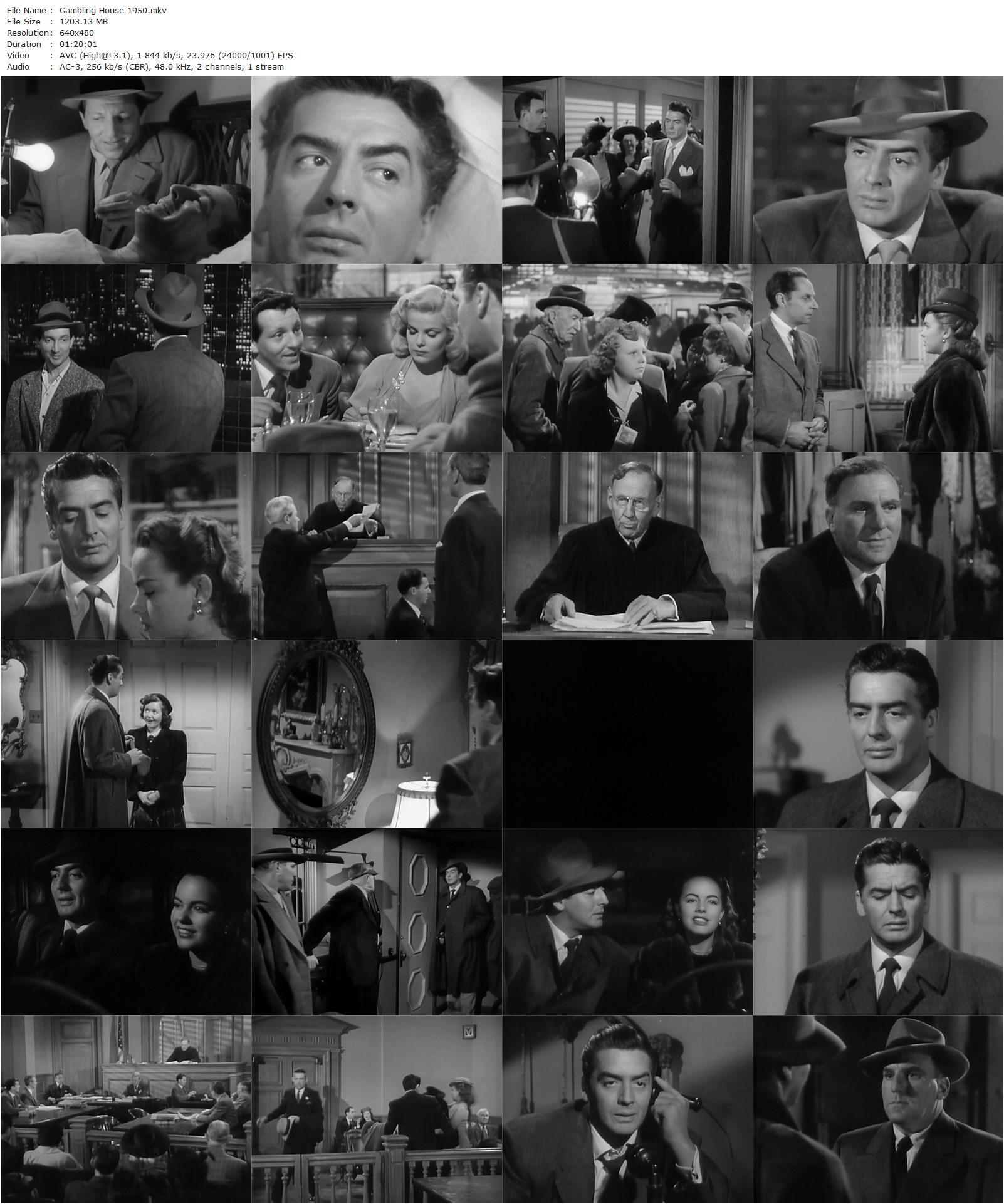 Gambling House (1950)-poster