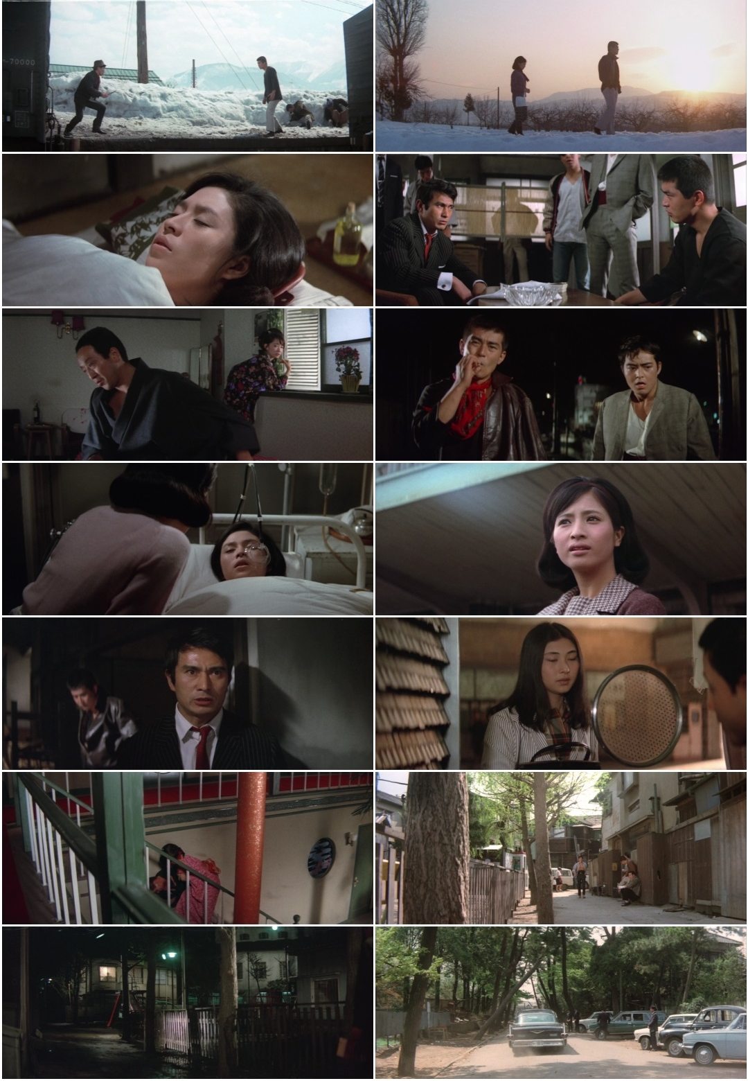 Gangster VIP 2 (1968) Keiichi Ozawa, Tetsuya Watari, Izumi Ashikawa, Eimei Esumi, Jûkei Fujioka-poster