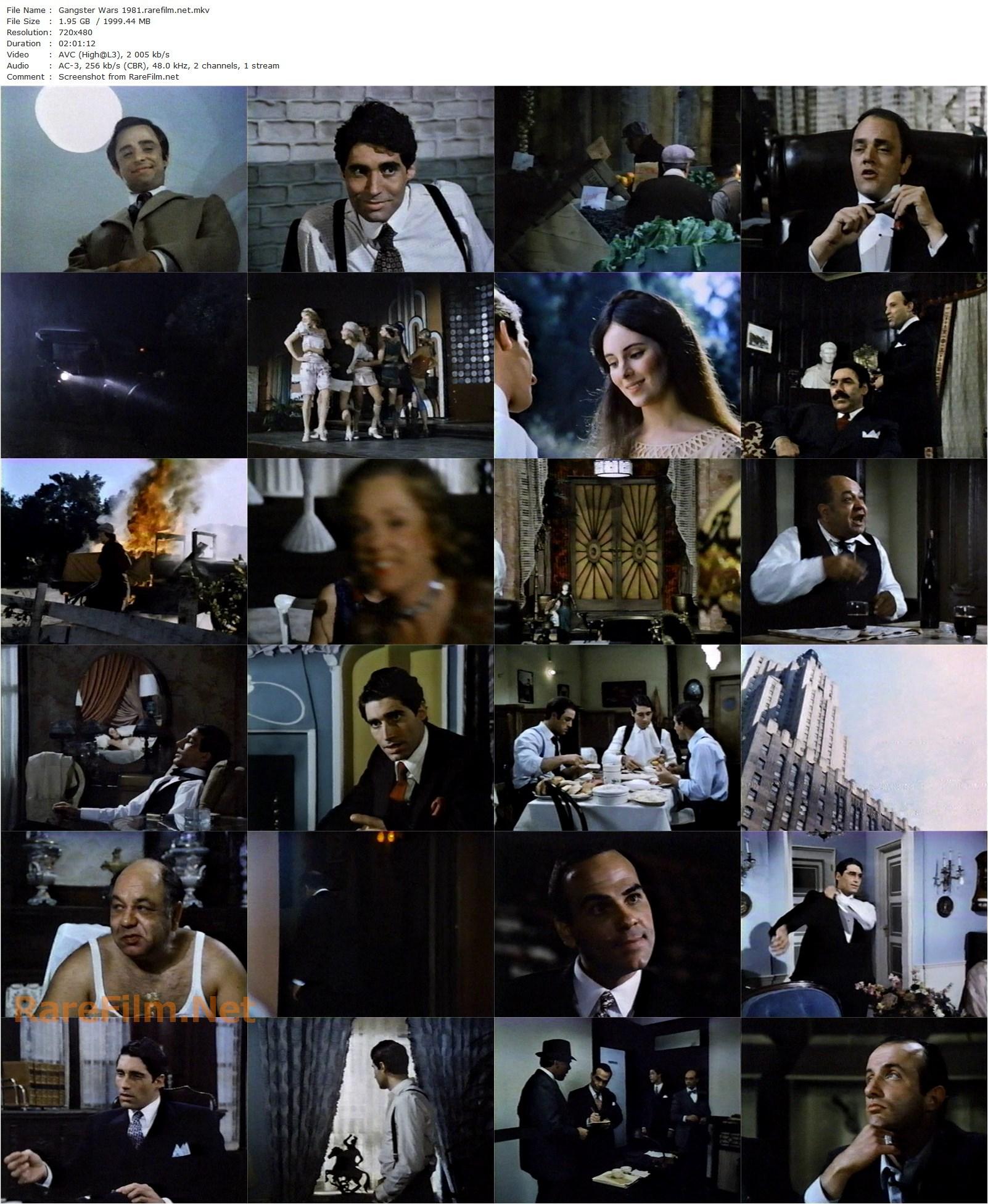 Gangster Wars (1981) Richard C. Sarafian, Michael Nouri, Brian Benben, Joe Penny-poster