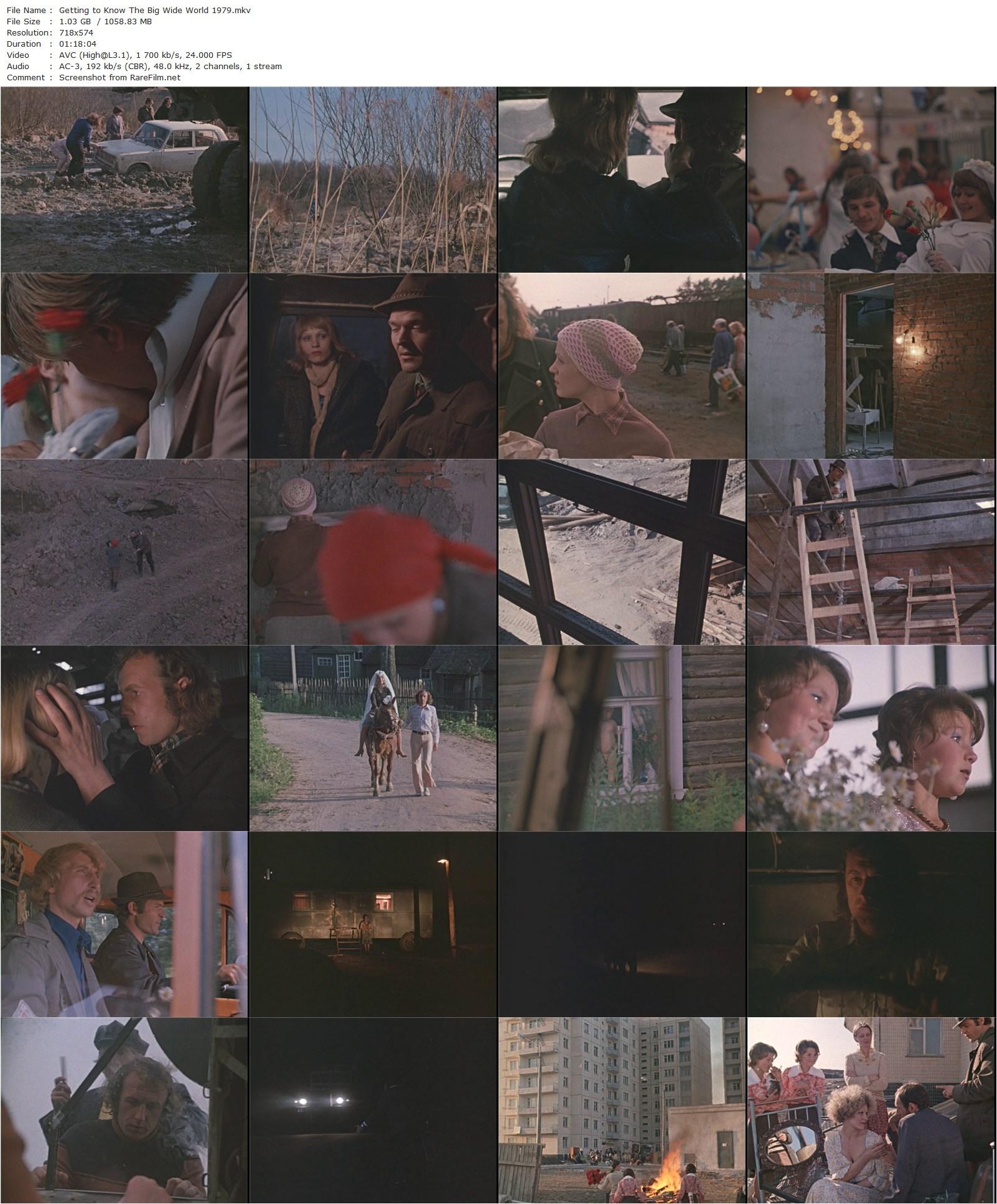 Getting to Know the Big, Wide World / Poznavaya belyy svet (1980) Kira Muratova, Nina Ruslanova, Sergei Popov, Aleksey Zharkov-poster