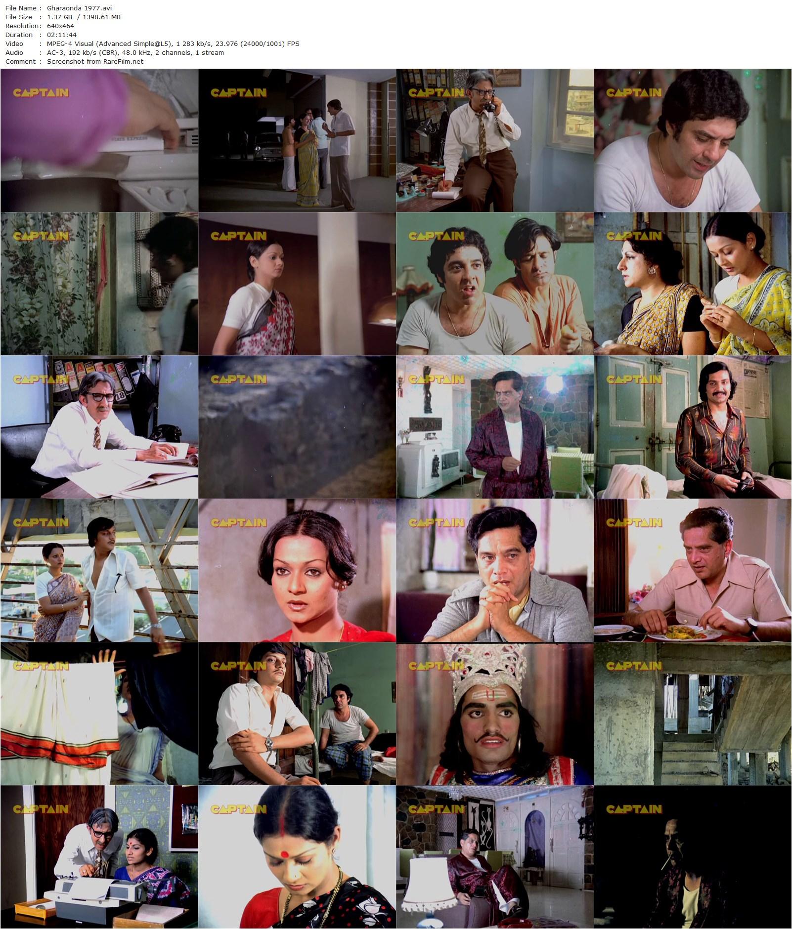 Gharaonda / The Nest (1977) Bhimsain-poster