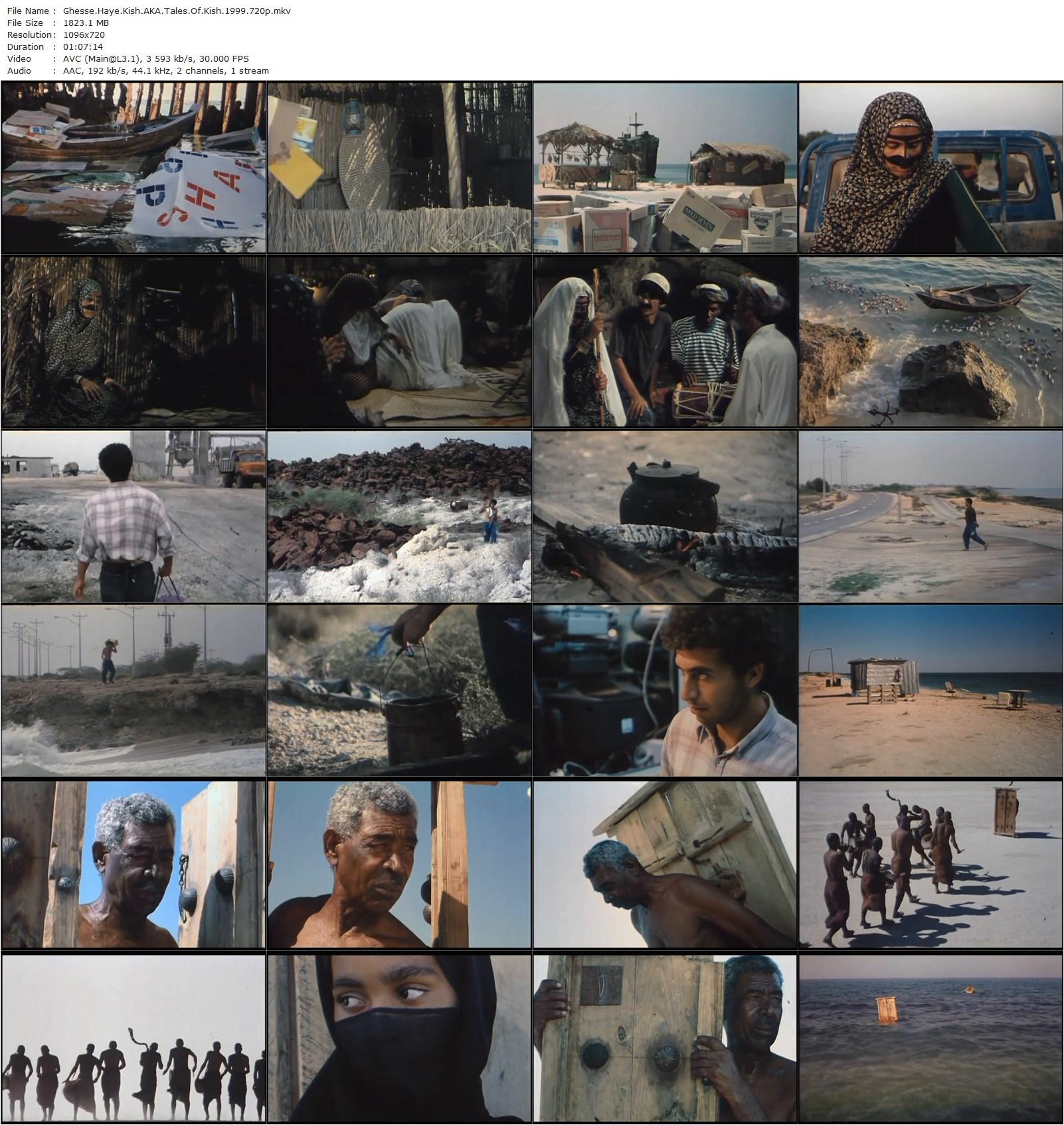 Tales of Kish AKA Ghessé hayé kish (1999) Abolfazl Jalili, Mohsen Makhmalbaf, Hossein Panahi, Atefeh Razavi, Hafez Pakdel-poster