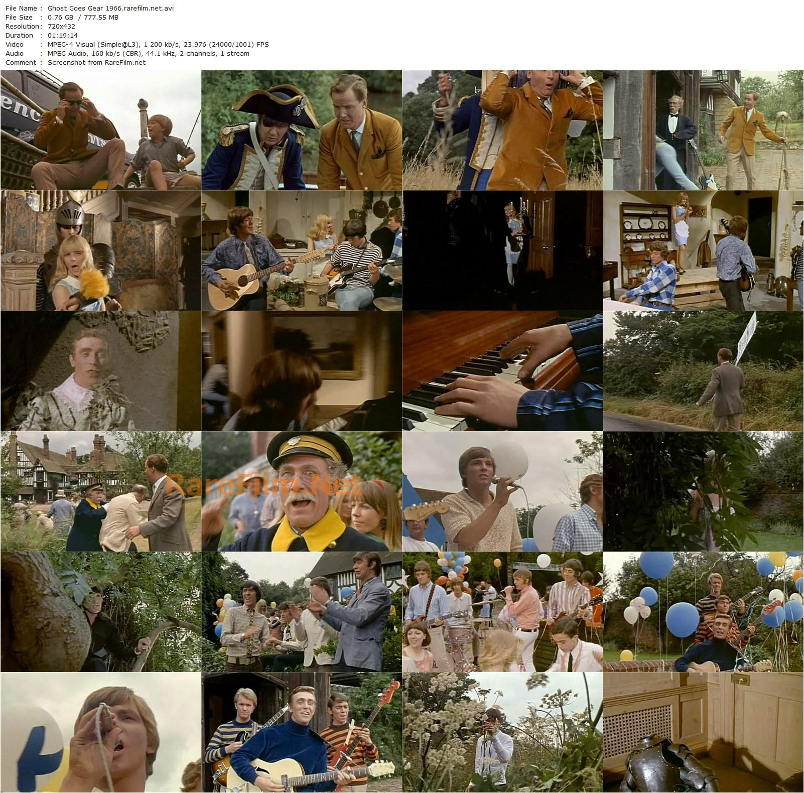 The Ghost Goes Gear (1966) Hugh Gladwish, The Spencer Davis Group, Nicholas Parsons, Jack Haig-poster