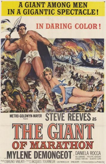 Giant of Marathon (1959) Jacques Tourneur, Bruno Vailati, Steve Reeves, Mylène Demongeot, Sergio Fantoni