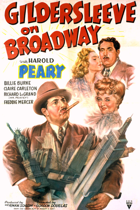 Gildersleeve on Broadway (1943) Gordon Douglas, Harold Peary, Billie Burke, Claire Carleton, Comedy