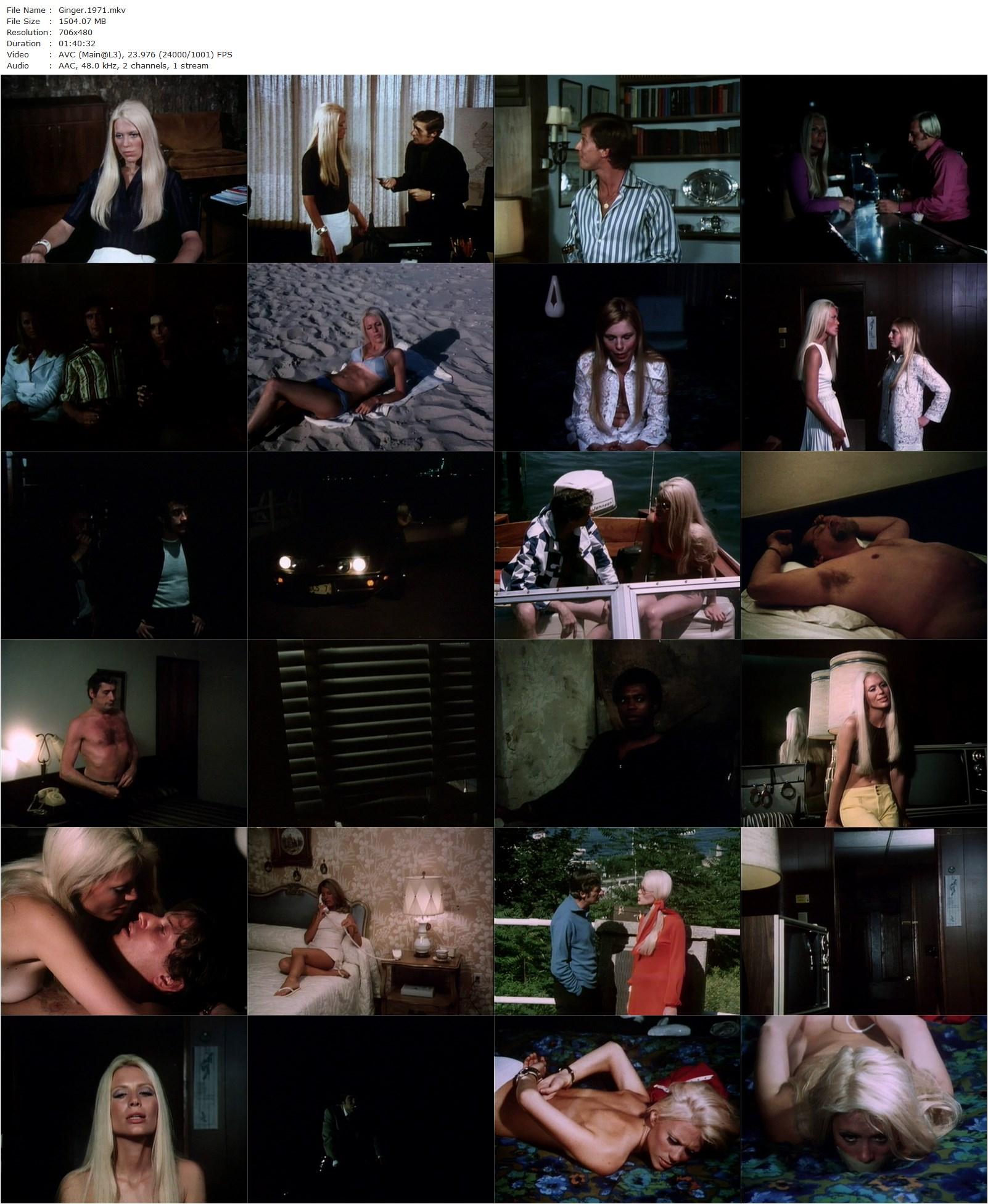 Ginger (1971) Don Schain, Cheri Caffaro, Duane Tucker, Herbert Kerr-poster