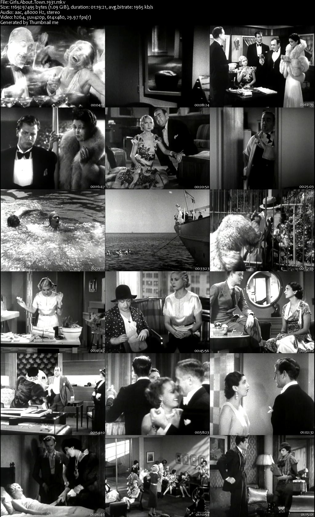 Girls About Town (1931) George Cukor, Kay Francis, Joel McCrea, Lilyan Tashman, Comedy-poster