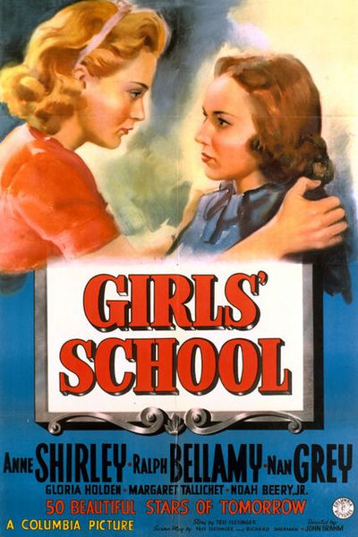 Girls School (1938) John Brahm, Anne Shirley, Nan Grey, Ralph Bellamy, Comedy