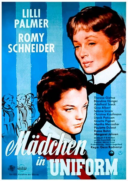 Girls in Uniform AKA Mädchen in Uniform (1958) Géza von Radványi, Lilli Palmer, Romy Schneider, Therese Giehse