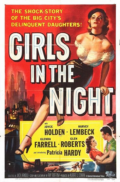 Girls in the Night (1953) Jack Arnold, Harvey Lembeck, Joyce Holden, Glenda Farrell, Crime, Drama, Film-Noir