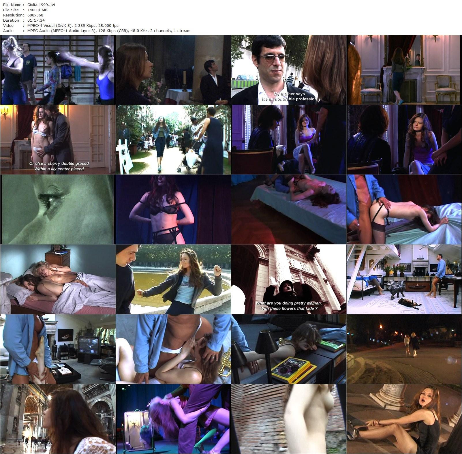 Giulia (1999) Roy Stuart, Anna Bielska, Genevieve Essesse, Tina Aumont-poster