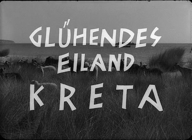 Pitt Koch – Glühendes Eiland Kreta aka The Sun-Baked Island of Crete (1958)
