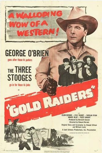 Gold Raiders (1951) Edward Bernds, George O’Brien, Moe Howard, Shemp Howard