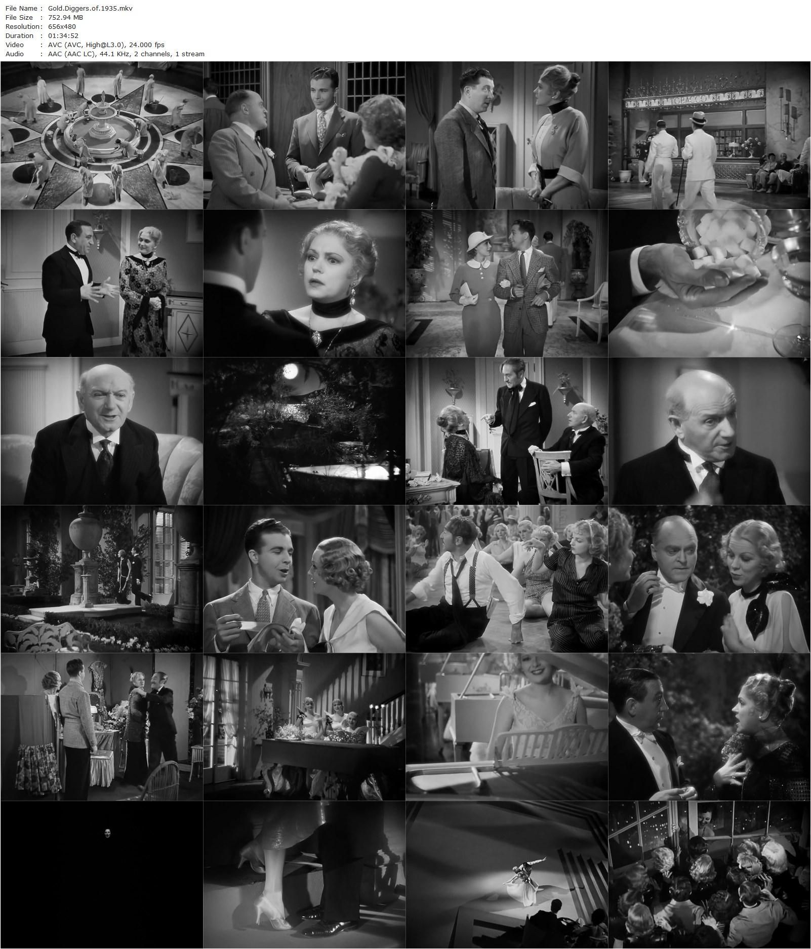 Gold Diggers of 1935 (1935) Busby Berkeley, Dick Powell, Adolphe Menjou, Gloria Stuart-poster