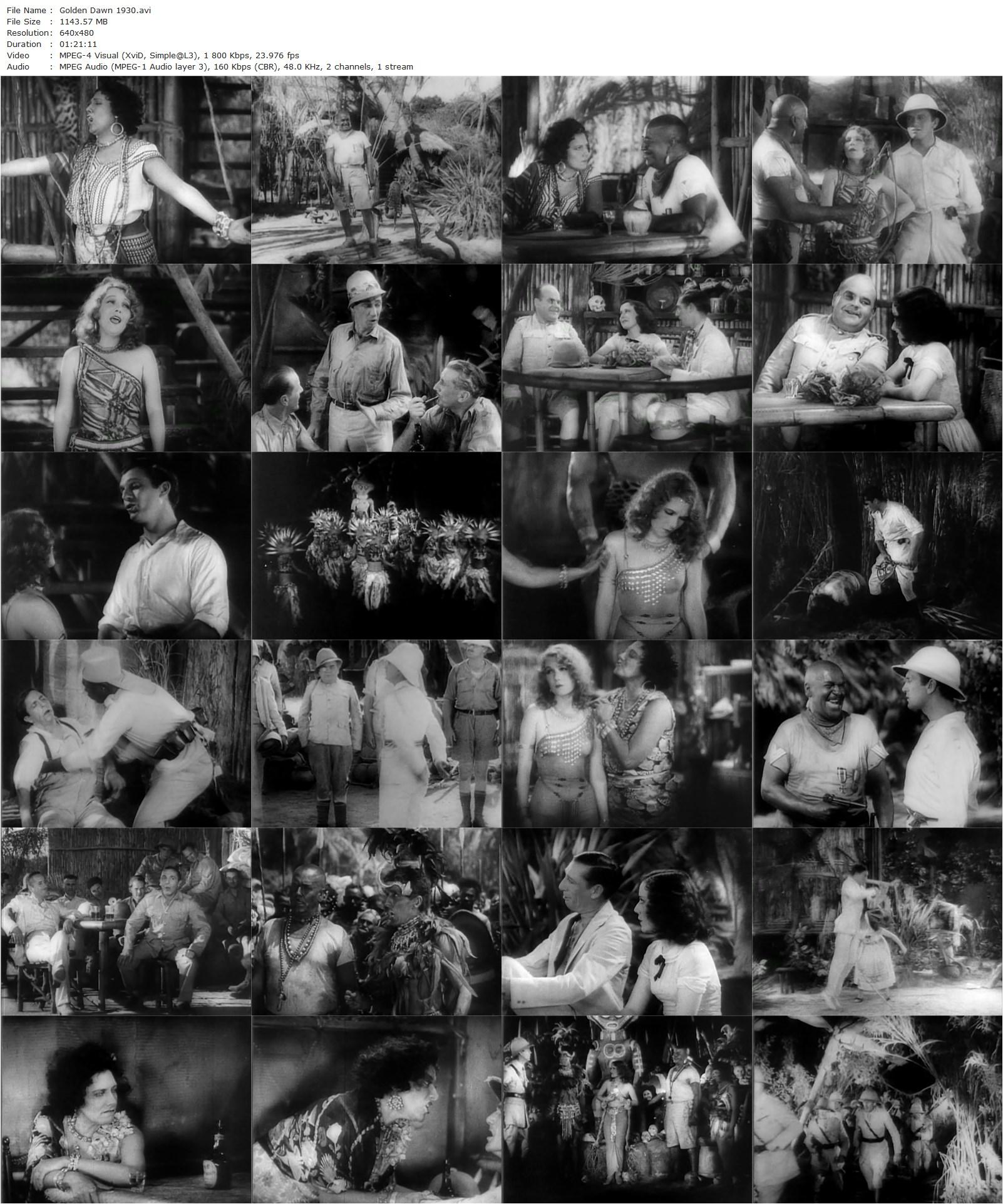 Golden Dawn (1930) Ray Enright, Walter Woolf King, Vivienne Segal, Noah Beery-poster