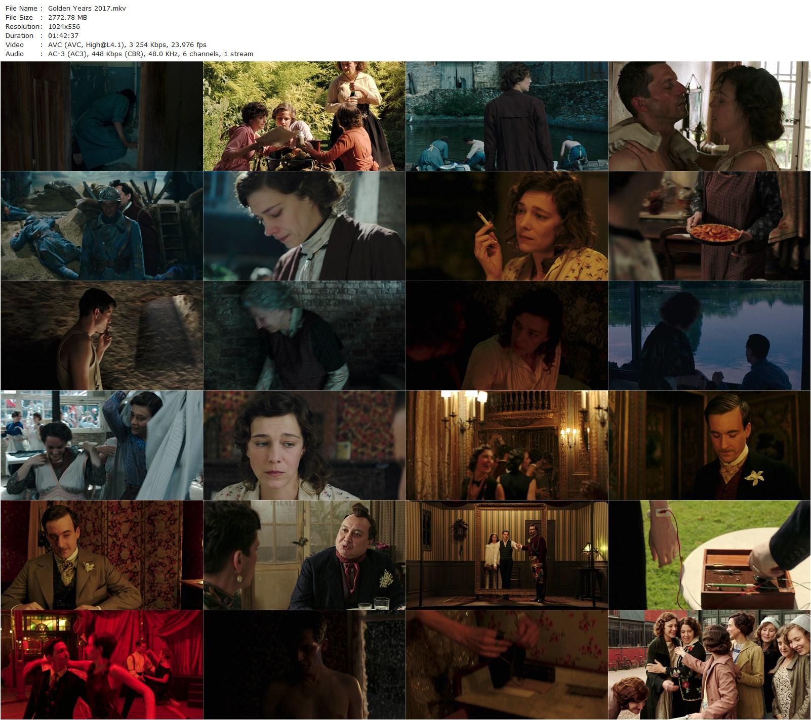 Nos années folles (2017) André Téchiné, Pierre Deladonchamps, Céline Sallette, Grégoire Leprince-Ringuet-poster