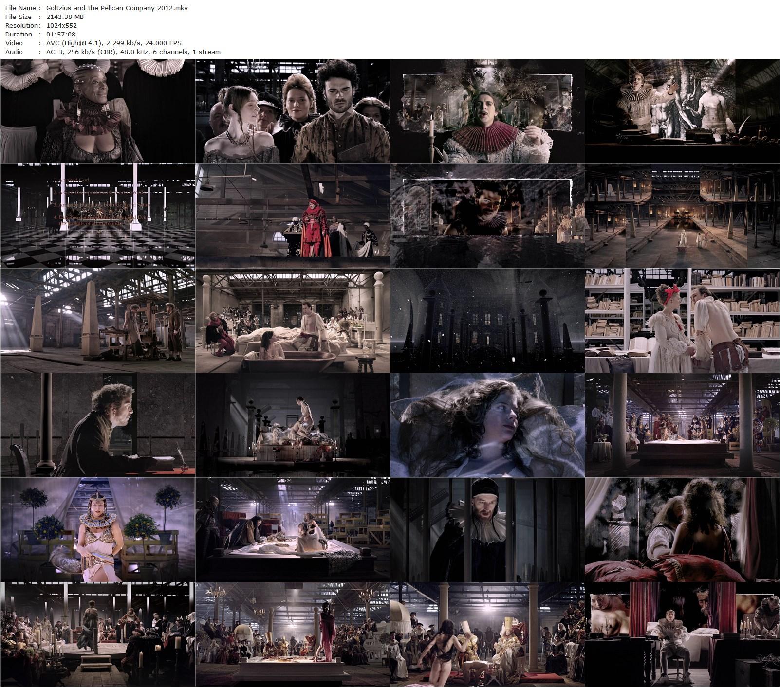 Goltzius and the Pelican Company (2012) Peter Greenaway, Ramsey Nasr, F. Murray Abraham, Hendrik Aerts-poster