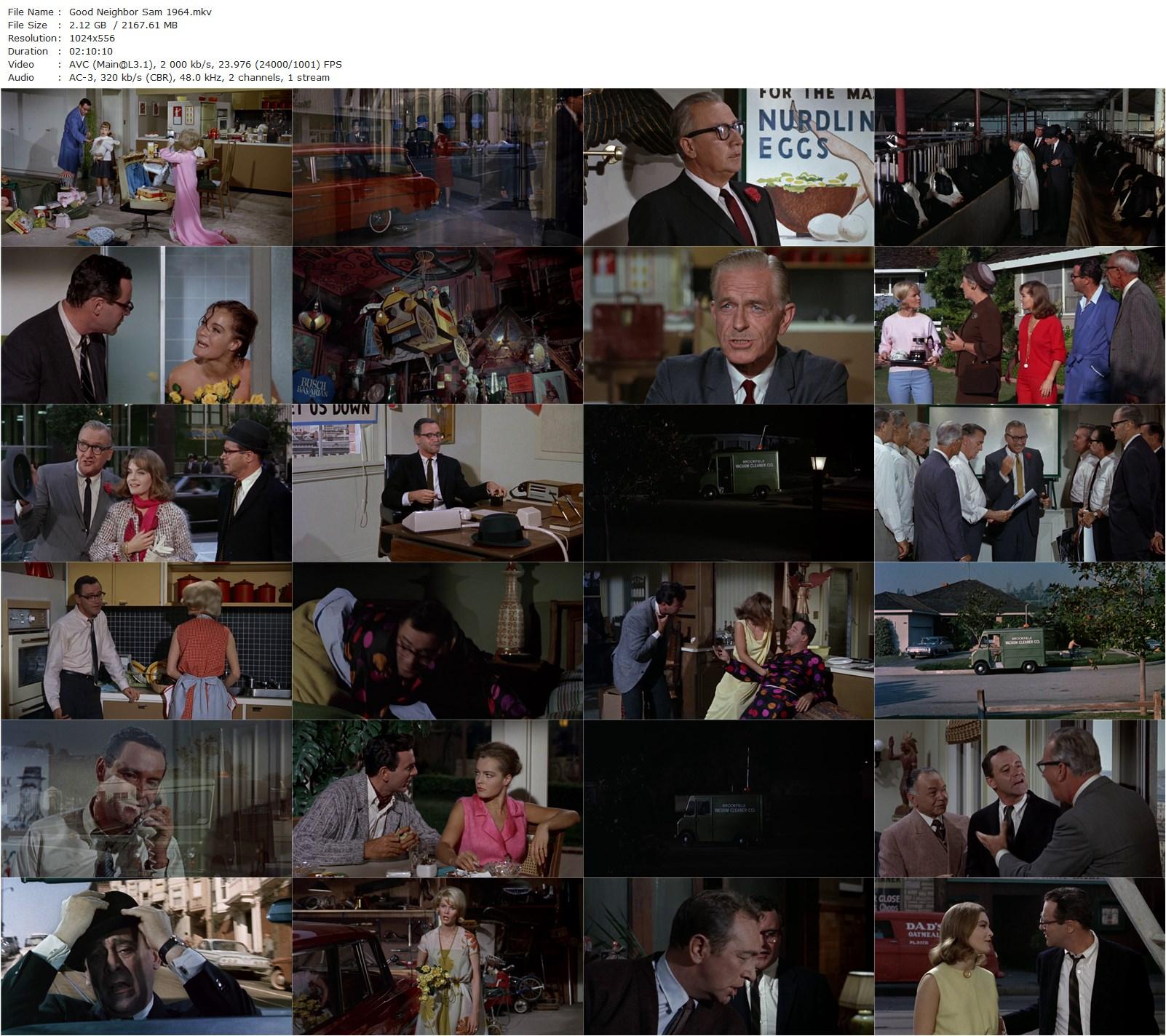 Good Neighbor Sam (1964) David Swift, Jack Lemmon, Romy Schneider, Dorothy Provine-poster