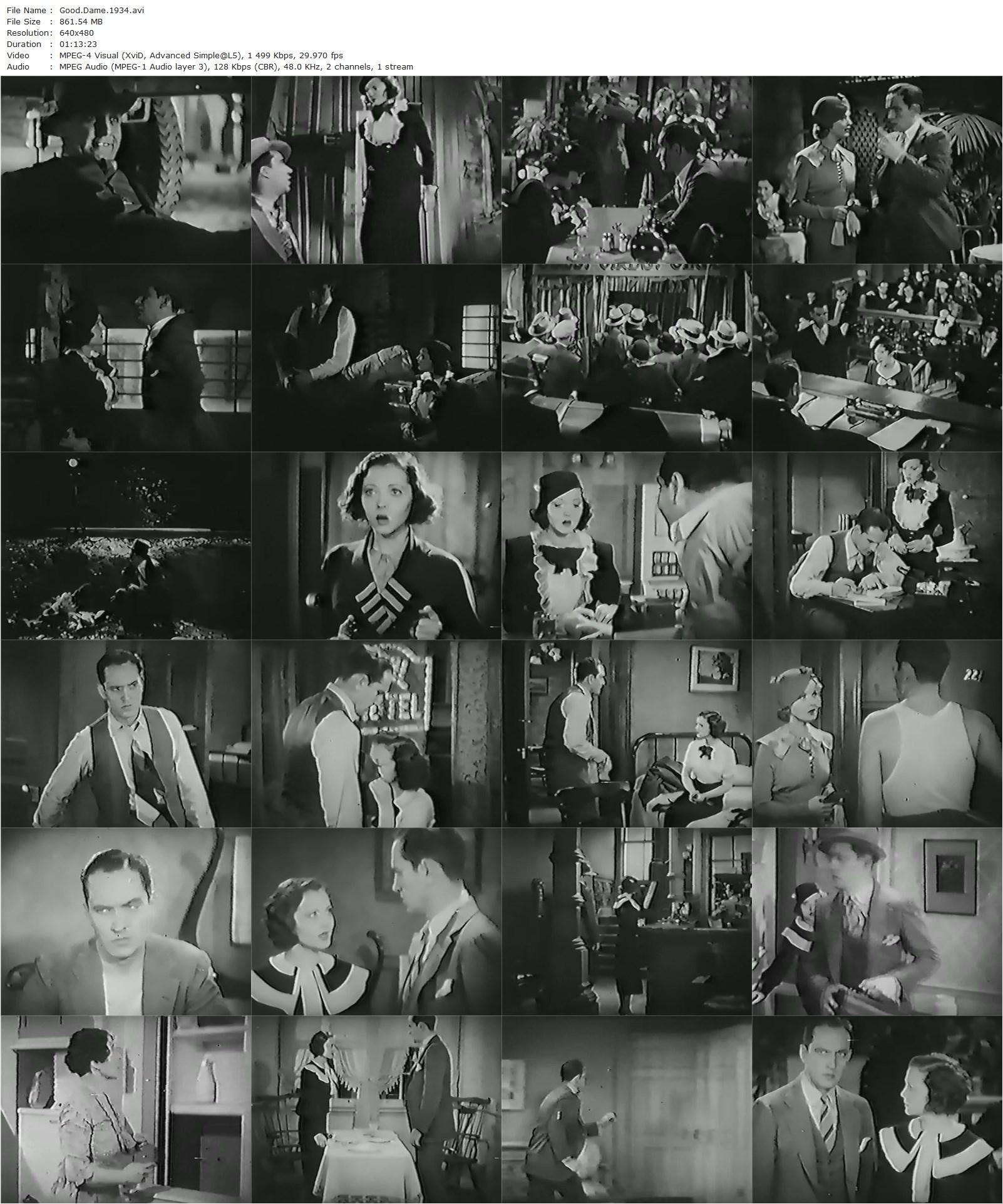 Good Dame (1934) Marion Gering, Sylvia Sidney, Fredric March, Jack La Rue-poster